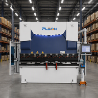Presse plieuse CNC électro-hydraulique de haute précision PLSON 4+1 axes pour tôles d'acier