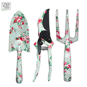 Esschert Unique Rose Imprimé Truelle/Handrake/Sécateur <span class=keywords><strong>Florabest</strong></span> Set d'outils de jardinage avec boîte de présentation - Product Image 2
