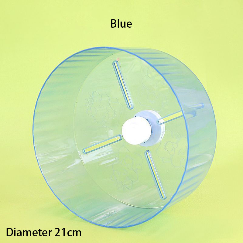 Running Wheel Transparent Blue 21CM