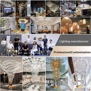 <span class=keywords><strong>Luminaire</strong></span> suspendu pour salle de séjour restaurant, design minimaliste, lustre en verre soufflé - Product Image 3