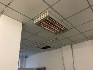 6000W 20000BTU chauffage électrique rayonnant infrarouge lointain panneau rayonnant pour bureau salle de réunion club de yoga chaud centre commercial hall <span class=keywords><strong>magasin</strong></span> - Product Image 4