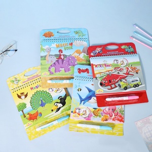 Juego de Libros de Dibujo Personalizados, Juguetes de Pintura con Gouache, Graffiti, Escritura y Acuarela, Caja de Regalo con Libro para Colorear y Rompecabezas para Niños - Product Image 5