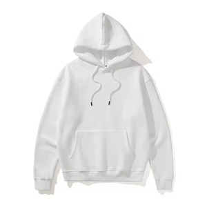 เสื้อฮู้ดดี้โอเวอร์ไซส์แบบยูนิเซ็กส์สำหรับผู้ชาย พร้อมโลโก้ 3 มิติ ผ้าฝ้าย 100% เนื้อหนา ระบายอากาศได้ดี ดีไซน์กระเป๋า - Product Image 3