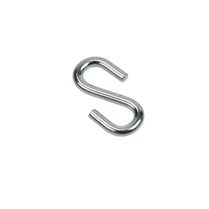 SH875 8mm zinc plated carbon steel S wire hook
