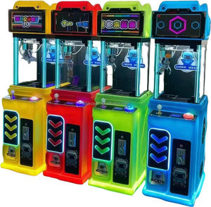 Mini machine à griffes de bonbons, <span class=keywords><strong>jeu</strong></span> d'arcade, vente en gros à bas prix, machine à griffes à monnayeur pour petits jouets avec lecteur de carte, en métal, 220V - Product Image 2