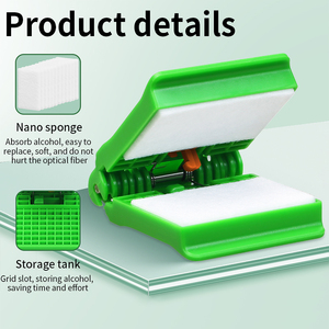 COMPTYCO Clip de <span class=keywords><strong>nettoyage</strong></span> de <span class=keywords><strong>fibre</strong></span> A-07 Offre Spéciale <span class=keywords><strong>Kit</strong></span> de <span class=keywords><strong>nettoyage</strong></span> de <span class=keywords><strong>fibre</strong></span> <span class=keywords><strong>optique</strong></span> FTTH pour machines d'épissage par fusion - Product Image 5