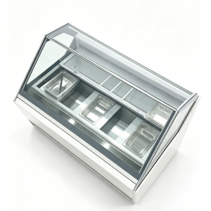 Vitrine Réfrigérée Commerciale de Haute Qualité pour Crèmes Glacées et Gelatos – Idéale pour Restaurants, Buffets et Hôtels - Product Image 5