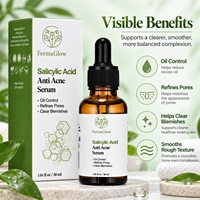 Sérum Traitant l'Acné à l'Acide Salicylique Fermenté BHA – Purifiant, Équilibrant le Sébum et Affinant les Pores – Sérum Visage Anti-Imperfections