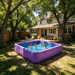 <span class=keywords><strong>Piscina</strong></span> Gonfiabile Grande per Adulti, Resistente, per Feste in Giardino e Bagno all'Aperto per Famiglie - Product Image 5