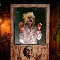 NED Ghost Animatronic Horror Prop Nouveau Design Effets Multi-Scénarios Décoration de Festival Durable pour Maisons Hantées Prix Usine