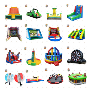 Sân chơi ngoài trời thiết bị trò chơi tương tác Inflatable con người whack một nốt ruồi cho trẻ em và người lớn - Product Image 5