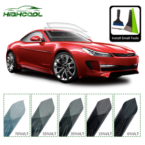 Film teinté pour vitres de voitures 1.52*30M PET Sun Control Privacy Protection Anti Heat Anti Scratch Nano Ceramic Tinting Film for Car Window - Product Image 2