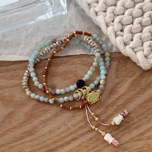 <b>Beaded</b> <b>Bracelets</b> Women Vintage Wood Tassel Multilayer Colorful Handmade Jewelry Fashion Accessory - Product Image 2