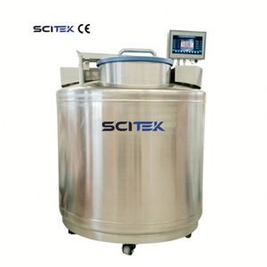 Scitek cryobiobank ถังไนโตรเจนเหลวสองโหมดการจัดเก็บไอและของเหลวสำหรับอุปกรณ์ทำความเย็นในห้องปฏิบัติการ - Product Image 3