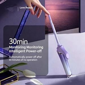 <span class=keywords><strong>Fer</strong></span> à boucler durable 9MM-30MM avec tubes en céramique chauffants, ions négatifs, technologie PTC pour un coiffage optimal, idéal pour les dortoirs - Product Image 6