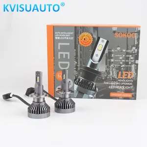 Cql kvisuauto h7 h1 h11 9005 9006, 50w 55w 110w 6000k farol de led