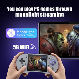 Rg353p Retro cầm tay Video <span class=keywords><strong>Game</strong></span> Console 3.5 inch IPS màn hình Hệ điều hành kép hệ thống rk3566 5 gam <span class=keywords><strong>Wifi</strong></span> trò chơi máy nghe nhạc - Product Image 3