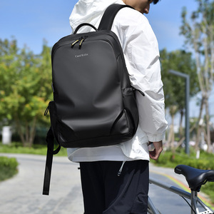 Card Kolin Men's Backpack Large Capacity Laptop <b>Bag</b> Unisex Solid Color Travel Backpack With <b>Computer</b> Interlayer - Product Image 2