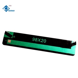 Mini panneaux solaires 5,5 V avec adhésif époxy 0,3 W, personnalisables, couleur ambre, ZW-9820, portables - Product Image 4