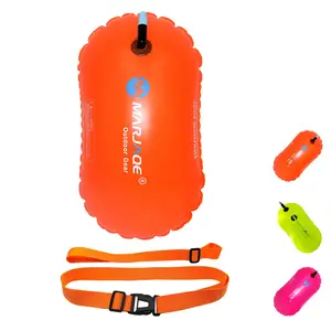 Boya de natación de seguridad de PVC, bolsas de secado al aire, bolsa flotante para deportes acuáticos inflables