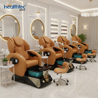 Nueva Oferta, Silla de Pedicura Ajustable para Salón de Belleza, Silla de Masaje de Lujo para Manicura y Pedicura con Spa para Pies