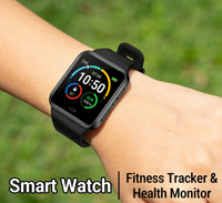 Montre connectée C&H, étanche, moniteur de fréquence cardiaque, moniteur de sommeil, compatible multi-systèmes