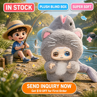 Boneka Plush Ramah Lingkungan dari Bahan PP Cotton, Boneka Maskot Custom, Boneka Karakter Anime Lucu untuk Hadiah Souvenir