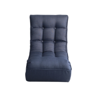 Fauteuil de sol inclinable portable et mobile à profil bas, ergonomique et rembourré, idéal pour la chambre, le balcon et les espaces restreints