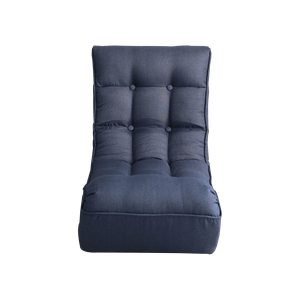 Portable Freely Movable Low Profile Lazy Recliner <b>Floor</b> Chair Ergonomic Cushioned Seat Ideal For Bedroom Balcony And Tiny Living - Product Image 6