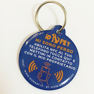 Thẻ Chó Theo Dõi Lập Trình Thẻ Id Thú Cưng Rfid Epoxy <span class=keywords><strong>Nfc</strong></span> Mã Qr In Mã Qr - Product Image 2