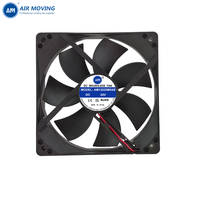 Ventilateurs de refroidissement AM12025M24S 120*120*25mm 5V/12V/24V, haut débit d'air, faible bruit, ventilateur axial DC, personnalisable OEM, distribution d'alimentation