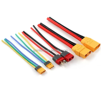 Prise de connecteur électrique XT60 1.25mm mâle et femelle avec faisceau de câbles de 80mm