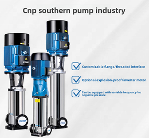 Bomba Multietapa de Acero Inoxidable de Alta Temperatura para la Serie <span class=keywords><strong>CDM</strong></span>/CDMFG, Temperatura de -<span class=keywords><strong>15</strong></span>~180, 304/316L MEI0.7, Caldera de Agua Caliente, HVAC - Product Image 4