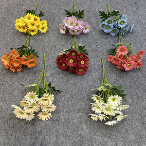 Flores Artificiales de Cosmos de Seda, Decoración Realista para el Hogar, Decoración para Fiestas de Graduación - Product Image 1