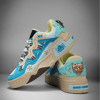 Baskets montantes de luxe pour hommes Mocassins mode respirants Chaussures de course à lacets pour hommes