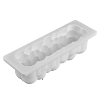 SILIKOLOVE nouveau rectangulaire chanceux nuage bulle Mousse Silicone moule bricolage français Dessert moule de cuisson