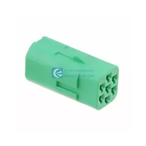 TE Conectores 2822343-1 Carcasas Enchufe 7 Posiciones 2,40 MM 28223431 Conector Serie Mini Multilock Verde