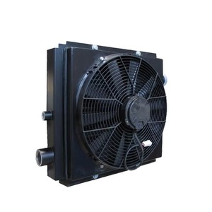 Échangeur de chaleur à air forcé en alliage d'aluminium 380V 400L/min pour pompe à chaleur géothermique et <span class=keywords><strong>condensation</strong></span> de moteur à biomasse - Product Image 2