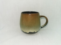Tasse à café en céramique créative personnalisée en gros avec glaçure réactive, tasse à thé