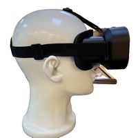 Kacamata VR bioskop pribadi 3D FOV 110 langsung dari pabrik, Headset VR SHINECON layar besar baru untuk ponsel 7 inci