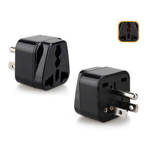 European EU <strong>UK</strong> <strong>to</strong> US American <strong>Adapter</strong> <strong>Plug</strong> Converter Euro Asia <strong>to</strong> USA Travel <strong>Plug</strong> - Product Image 2