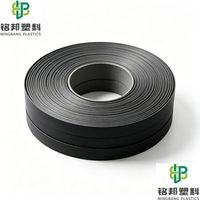 Bande de chant PVC en gros directement de l'usine, épaisseur personnalisée, pour armoires, tables et meubles, usage industriel
