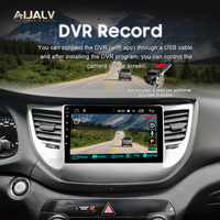 Autoradio multimédia universel Android 9/10 pouces 2DIN avec GPS, radio stéréo, navigation, CarPlay et Android Auto, 8 cœurs, 4+64 Go
