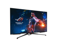 Monitor Plano Rápido IPS ASU'S ROG Swift OLED PG42UQ de 42'' 4K 3840 x 2160 (OLED) con Frecuencia de Actualización de 138 Hz y Brillo de 450 cd/m2