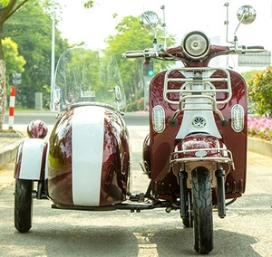 Moto électrique à 3 roues de sécurité 60V 12AH, tricycle électrique à trois roues pour adultes - Product Image 2