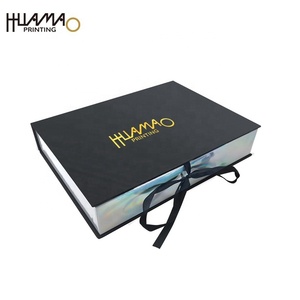 Lead The Industry Gift Box Large Square Paper Boxes Bolsas Papel Kraft White Rectangle Gift Boxes Hair Extension Packaging