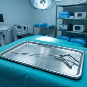 Laparoscopic Needle Holder Storz Type <b>Manual</b> Stainless Steel CE Certified .. - Product Image 2