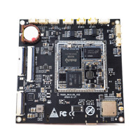 Quad-Core, prise en charge Android,Ubuntu,Debian Mini ordinateur à carte unique Rock Pi Rock3 RK3128