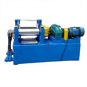 Máquina de Procesamiento de Caucho a Escala de Laboratorio, Mezcladora de Caucho Abierta de Dos Rodillos Pequeña para Pruebas de Caucho y Polímeros - Product Image 1