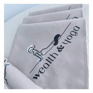 Serviette de sport compacte double face en polaire, légère, en microfibre, séchage rapide pour les voyages et le fitness - Product Image 1